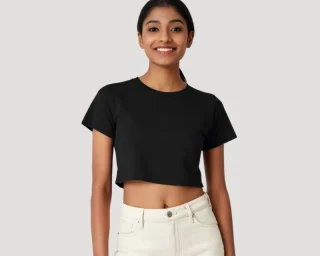 custom crop top urbancrew clothing