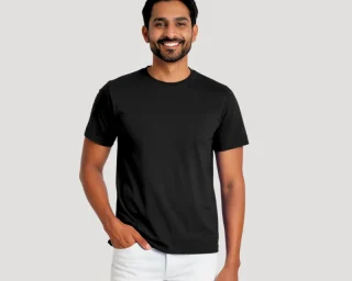 men round neck t shirt urbancrew clothing